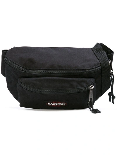 Shop Eastpak Logo Patch Belt Bag - Black