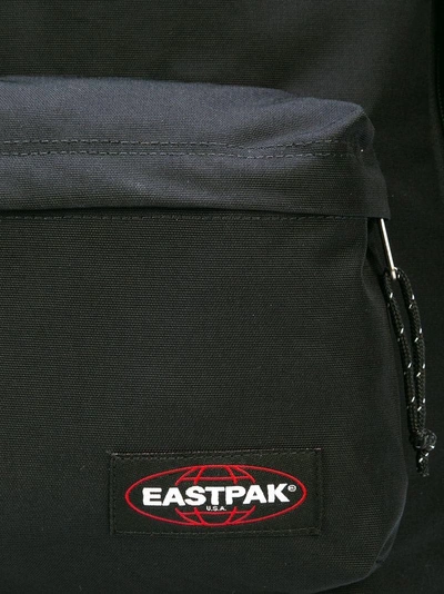 Eastpak Logo Patch Backpack - Black In Black