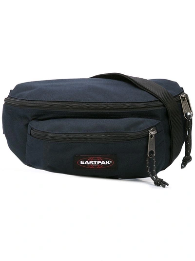 Shop Eastpak Logo Patch Belt Bag - Black