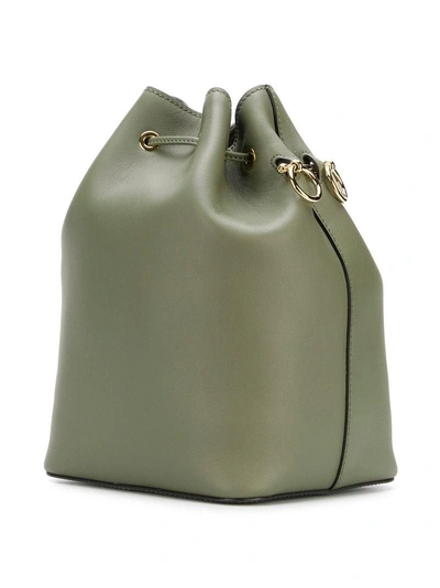 Shop Fendi Mon Tresor Bucket Bag - Green