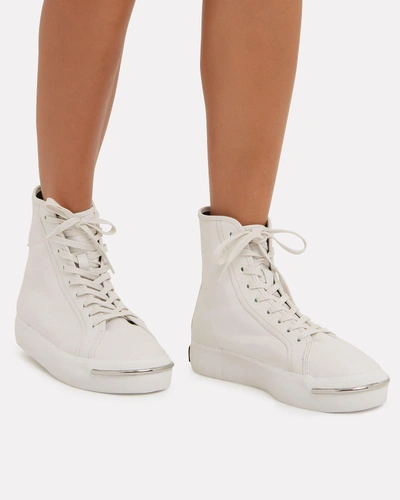 Shop Alexander Wang Nola High-top Sneakers