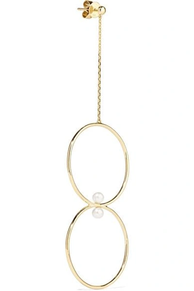 Shop Anissa Kermiche 14-karat Gold Pearl Earring