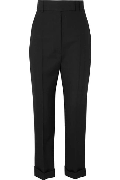 Shop Haider Ackermann Wool Straight-leg Pants In Black