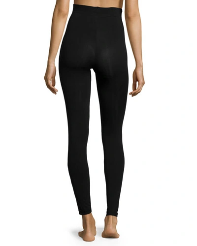 Shop Wolford Velvet Sensation Leggings, Black