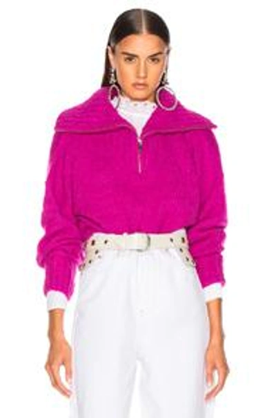 Shop Isabel Marant Étoile Isabel Marant Etoile Saky Sweater In Pink