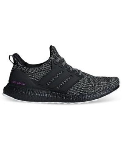 Shop Adidas Originals Adidas Men's Ultraboost Bca Running Sneakers From Finish Line In Cloud White/core Black