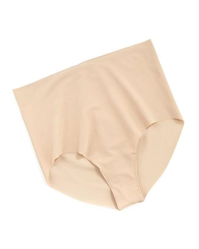 Shop Commando Hi-rise Panty In Beige