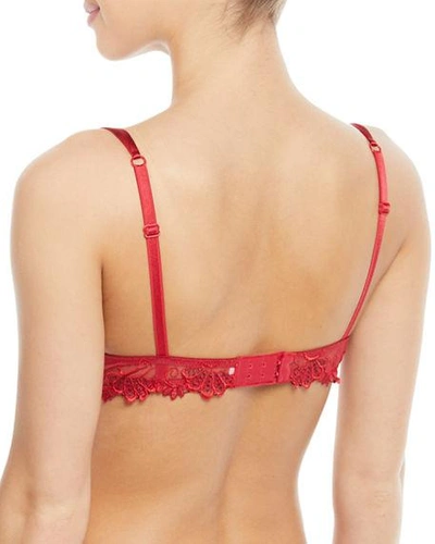 Lise Charmel Dressing Floral Demi-cup Bra In Dressing Solaire
