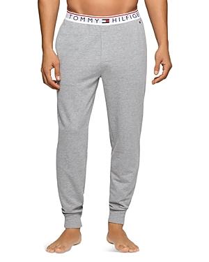tommy hilfiger men's cotton modern essentials logo jogger pants