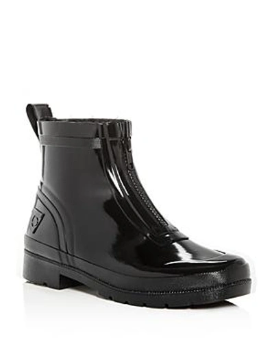 Shop Tretorn Women's Lina Low-heel Rain Booties In Black