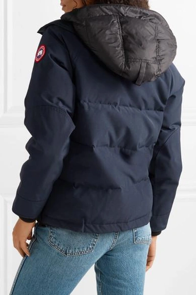 Shop Canada Goose Deep Cove Quilted Shell Down Jacket In Blue