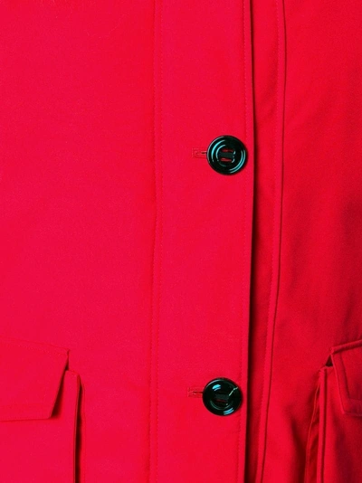 Shop Moncler Courvite Jacket - Red