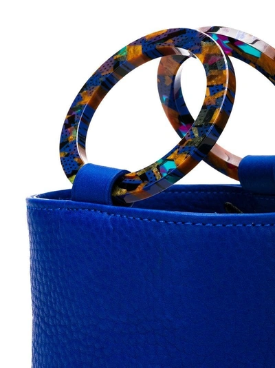 Shop Simon Miller Mini Bucket Bag - Blue