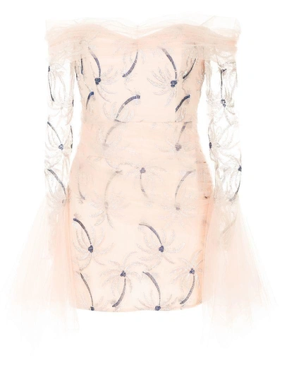 Shop Alice Mccall All That She Wants Mini Dress - Neutrals