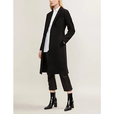 Shop Rag & Bone Daine Wool-blend Coat In Black