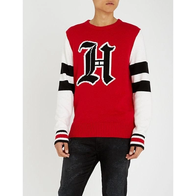 Tommy Hilfiger X Lewis Hamilton Varsity Sweater In Red | ModeSens