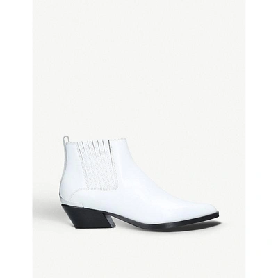 Shop Rag & Bone Westin Leather Chelsea Boots In White