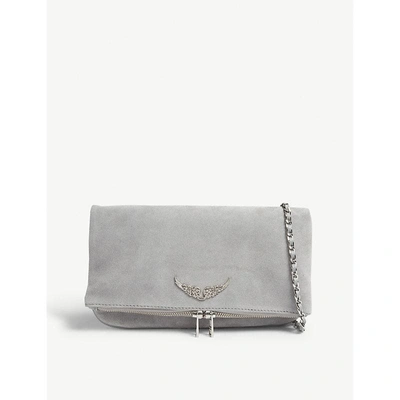 Zadig & Voltaire Rock Clutch in Gray