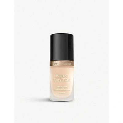 Shop Too Faced Seashell Born This Way Liquid Foundation 30ml In Seashell (pink)