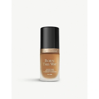 Shop Too Faced Butter Pecan Born This Way Liquid Foundation 30ml