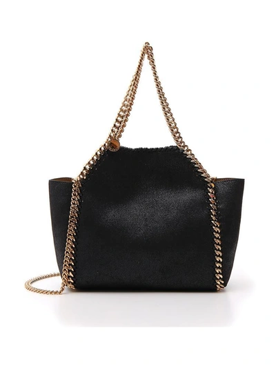 Shop Stella Mccartney Falabella Reversible Tote Bag In Black