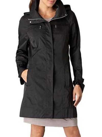 Shop Calvin Klein Packable Anorak Coat In Black