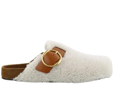 Shop Isabel Marant Mirvin Mules In White