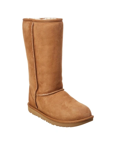 Shop Ugg Classic Tall Ii Suede Boot In Brown