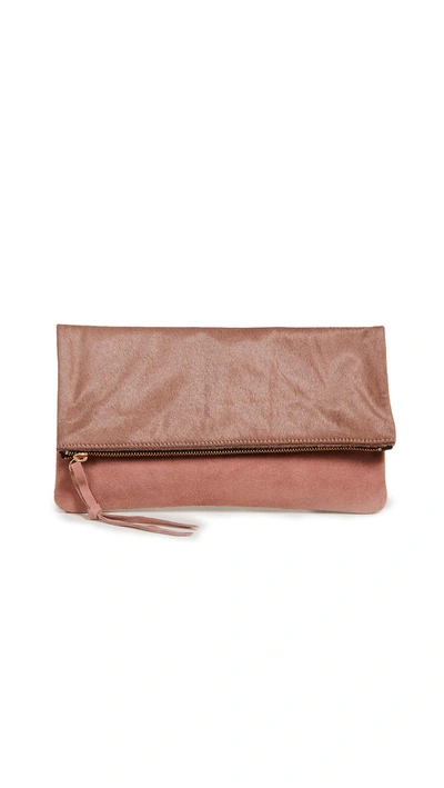 Shop Oliveve Anastasia Clutch In Pink