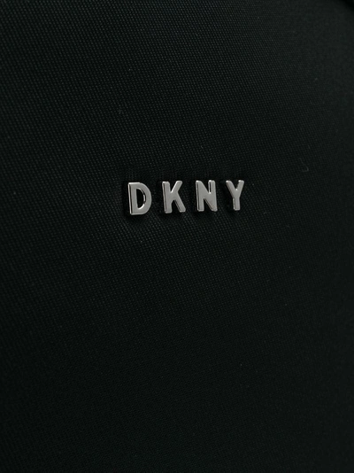 Shop Dkny Logo Backpack In Black