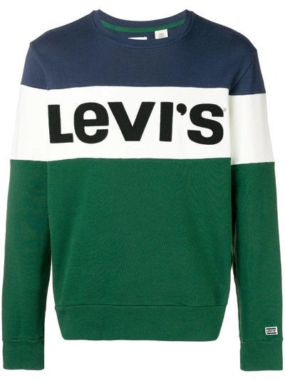 Shop Levi's Logo Sweatshirt - Green