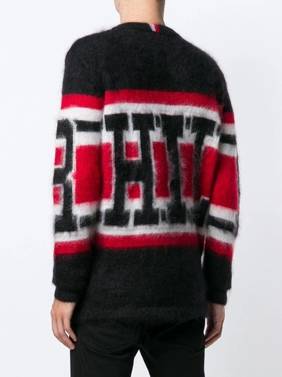 Shop Tommy Hilfiger Hilfiger Collection Logo Jumper - Black