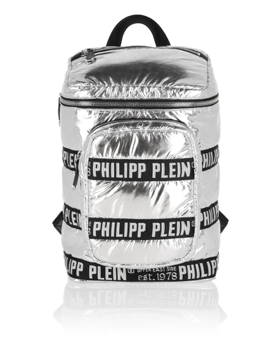 Shop Philipp Plein Backpack Graphic Plein