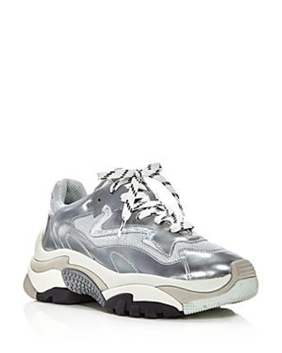 Shop Ash Women's Addict Low-top Sneakers In Silver
