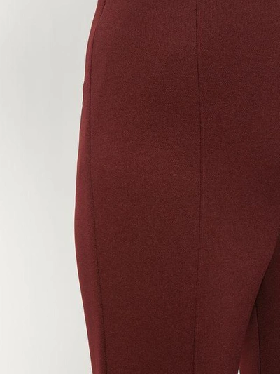 Shop Undercover Stirrup Ankle Trousers In Red