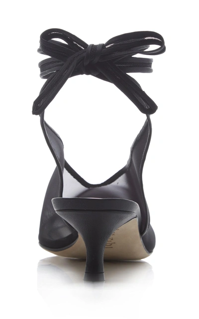 Shop Tibi Otis Kitten Heel Pumps In Black