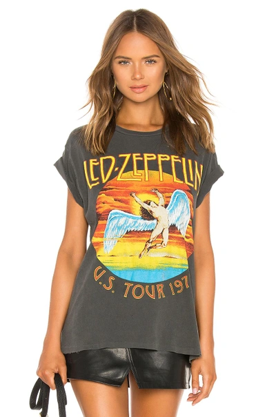 Madeworn Led Zeppelin Unisex Distressed Graphic Tee