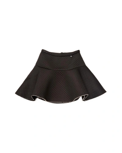 Shop Molo Britani Perforated Skirt In Nocolor