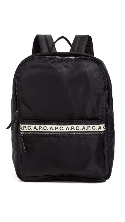 Shop Apc Sally Backpack In Black