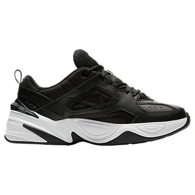 Shop Nike Men's M2k Tekno Casual Shoes In Black