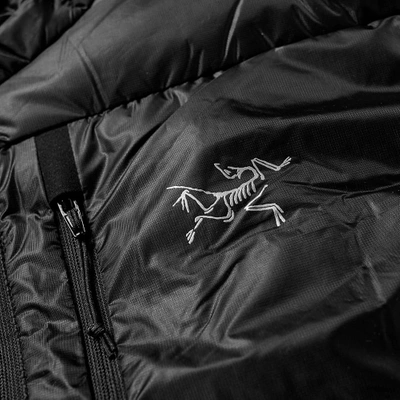 Shop Arc'teryx Cerium Sl Down Vest In Black