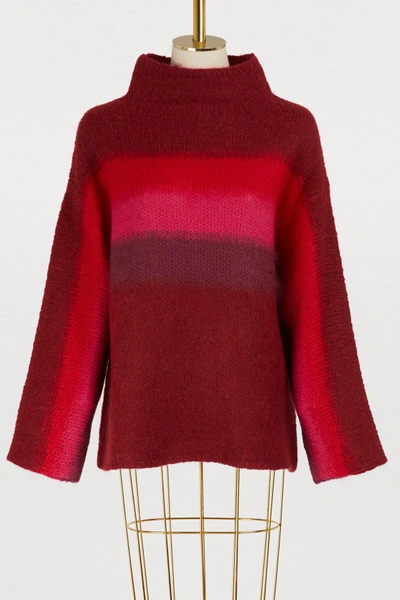 Shop Rag & Bone Holland Sweater In Burgundy