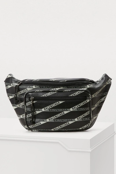 Shop Balenciaga Explorer" Belt-bag" In Noir/gris