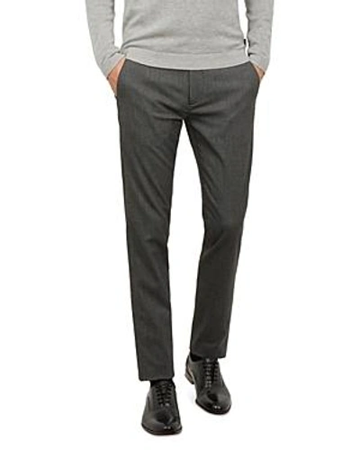 Shop Ted Baker Dalee Slim Fit Cropped Trousers In Black