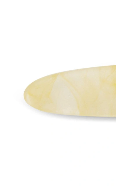 Shop Cult Gaia Large Barrette In Yellow