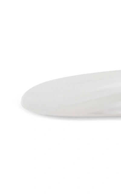 Shop Cult Gaia Set-of-two Marbled Acrylic Barrettes In White