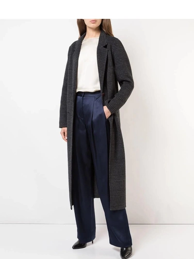 Shop Adam Lippes Silk Pleated Trousers