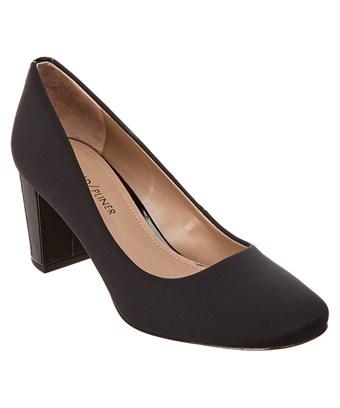 Donald Pliner Corin Block-heel Pumps Women's Shoes In Black | ModeSens