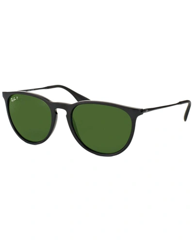Shop Ray Ban Rb4171 Unisex Polarized Erika 54mm Sunglasses In Nocolor