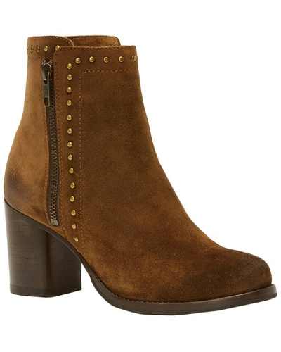 Shop Frye Addie Stud Double Suede Bootie In Nocolor